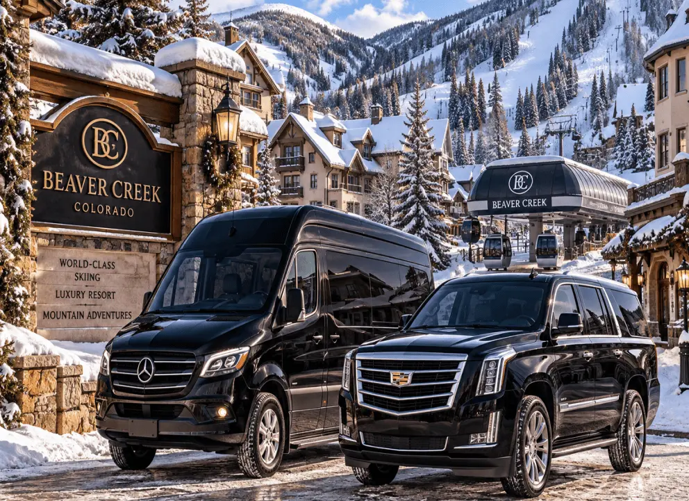 Beaver Creek Ski Transportation with Private SUV and Shuttle Van in Colorado